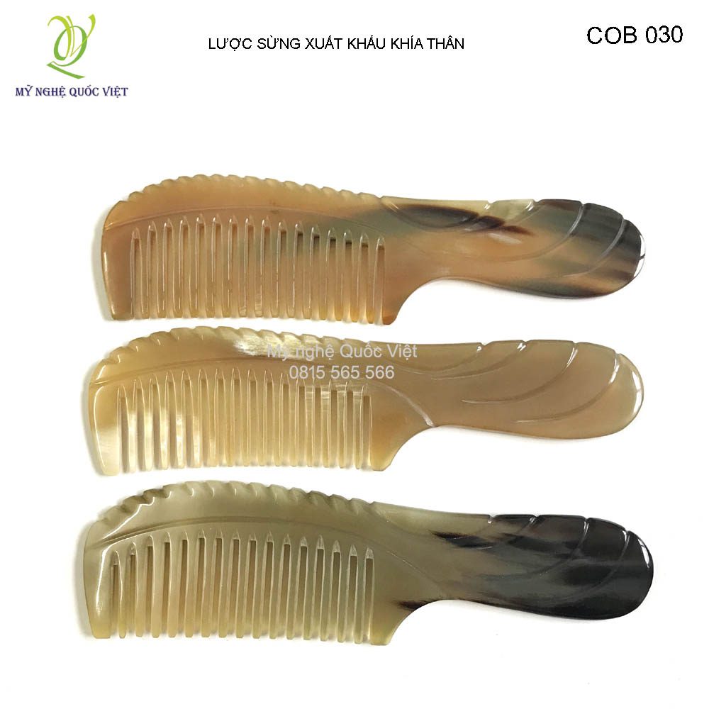 LƯỢC SỪNG RĂNG THƯA CAO CẤP-COB030 - Ảnh 2