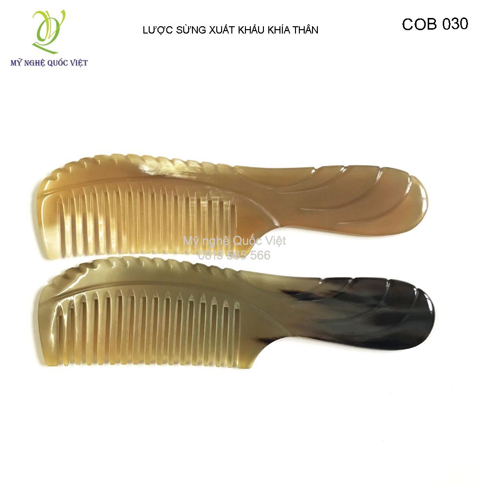 LƯỢC SỪNG RĂNG THƯA CAO CẤP-COB030 - Ảnh 3