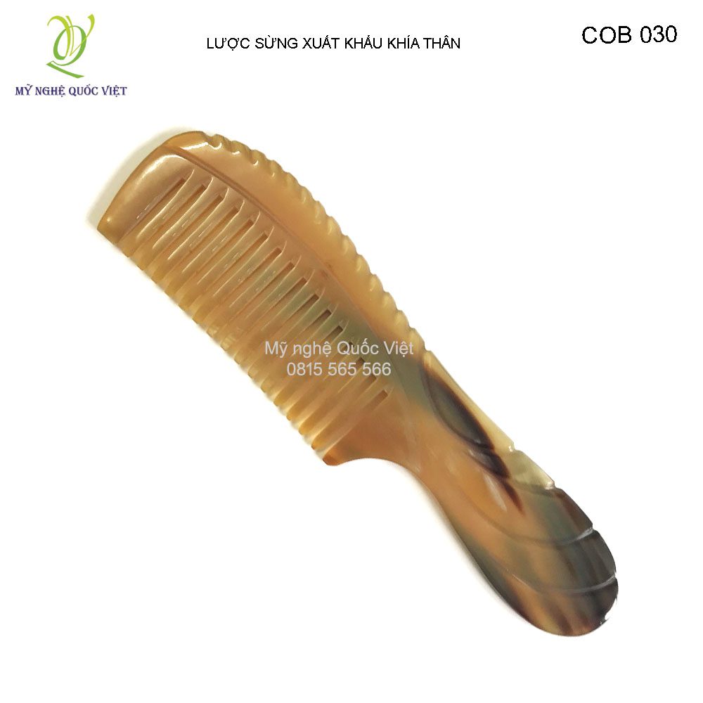 LƯỢC SỪNG RĂNG THƯA CAO CẤP-COB030
