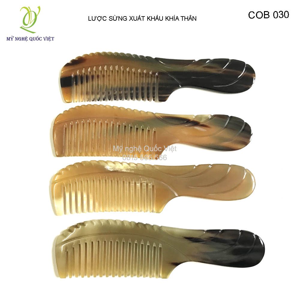 LƯỢC SỪNG RĂNG THƯA CAO CẤP-COB030 - Ảnh 4